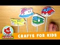 Vehicle Craft for Kids | Maple Leaf Learning Playhouse