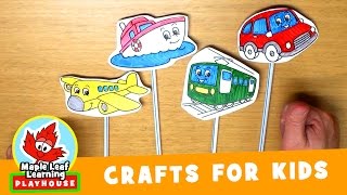 Vehicle Craft for Kids | Maple Leaf Learning Playhouse screenshot 4