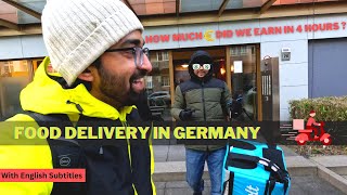 Food Delivery in Germany | Earnings in 4 hours?