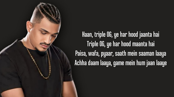 DIVINE - Triple OG (Lyrics)
