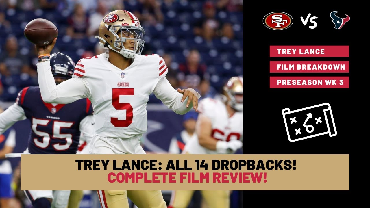 Trey Lance - Every Single Pass Play | Preseason Week 3 Complete Film Review!