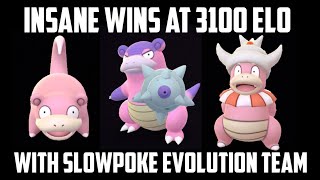 INSANE WINS at 3100 elo with Slowpoke theme team in the Love Cup!  Pokemon go pvp Go battle league