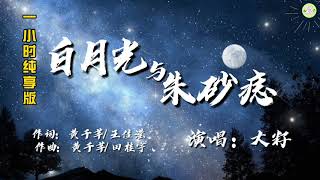 《白月光与朱砂痣》大籽演唱一小时纯享版【高品质音质•动态歌词lyrics】