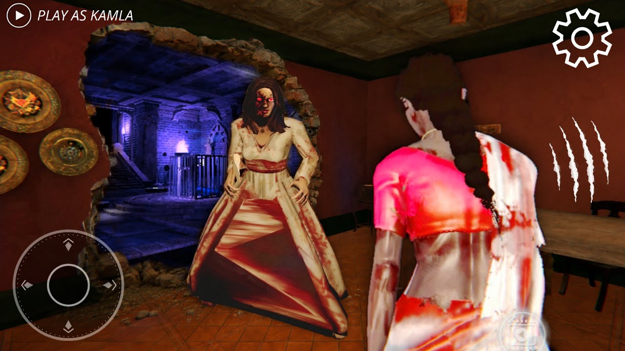 PLAYING AS KAMLA IN ANTIM RITUAL HORROR GAME || KAMLA VS SCARY BHOOTNI 