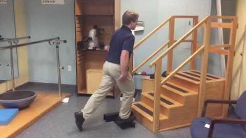 Step up lunge progression