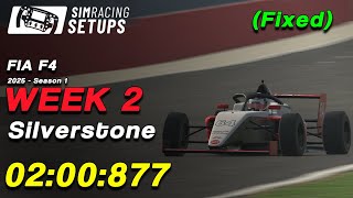 02:00:877 - FIA F4 (Fixed) - Silverstone (2025S1 W2)