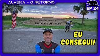 Do Brasil aos ESTADOS UNIDOS, de moto: O dia em que eu CHOREI na fronteira | EP 24