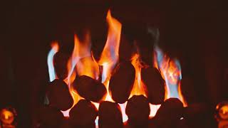 Fire Stock Footage | Free Burning Stones Background