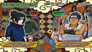 Sasuke VS The Sound Ninja Four (INSANE) - Naruto Shippuden Ultimate Ninja 4