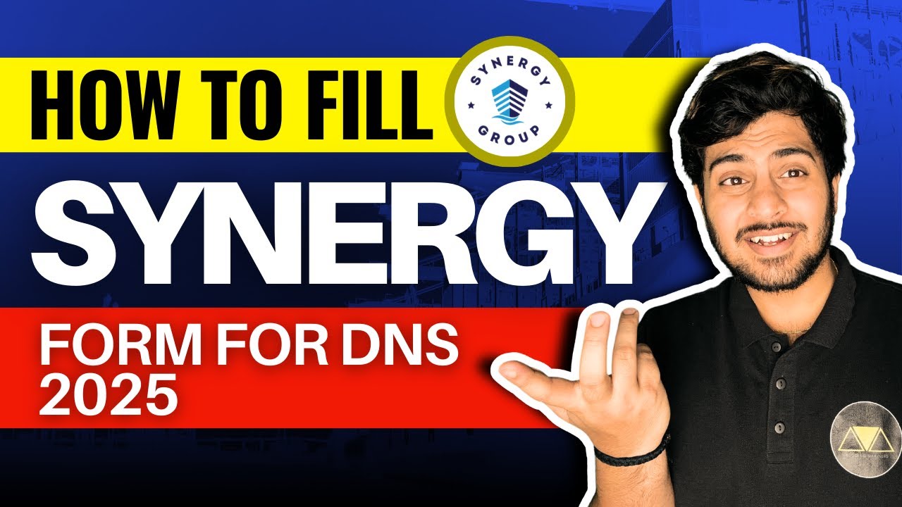 SYNERGY DNS AUGUST BATCH 2025 FORM FILLING VIDEO  OUT ! FILL THE FORM NOW