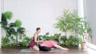 Practice with Yogi Xuan | Applying Alignment in the Butterfly Fan Seated Pose!