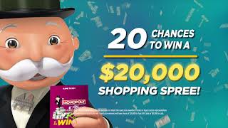 Tops Monopoly Rip It U0026 Win It 2020