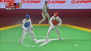 World Taekwondo Grand-Prix Moscow 2018. M - 58. Полуфинал. JANG-KANAEV.