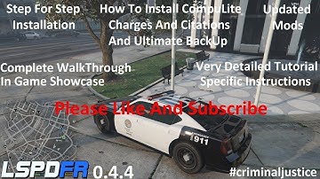 Updated How To Install CompuLite, Charges and Citations, And Ultimate Backup.