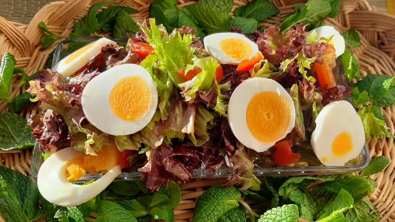 Яичный салат. Все очень просто и вкусно