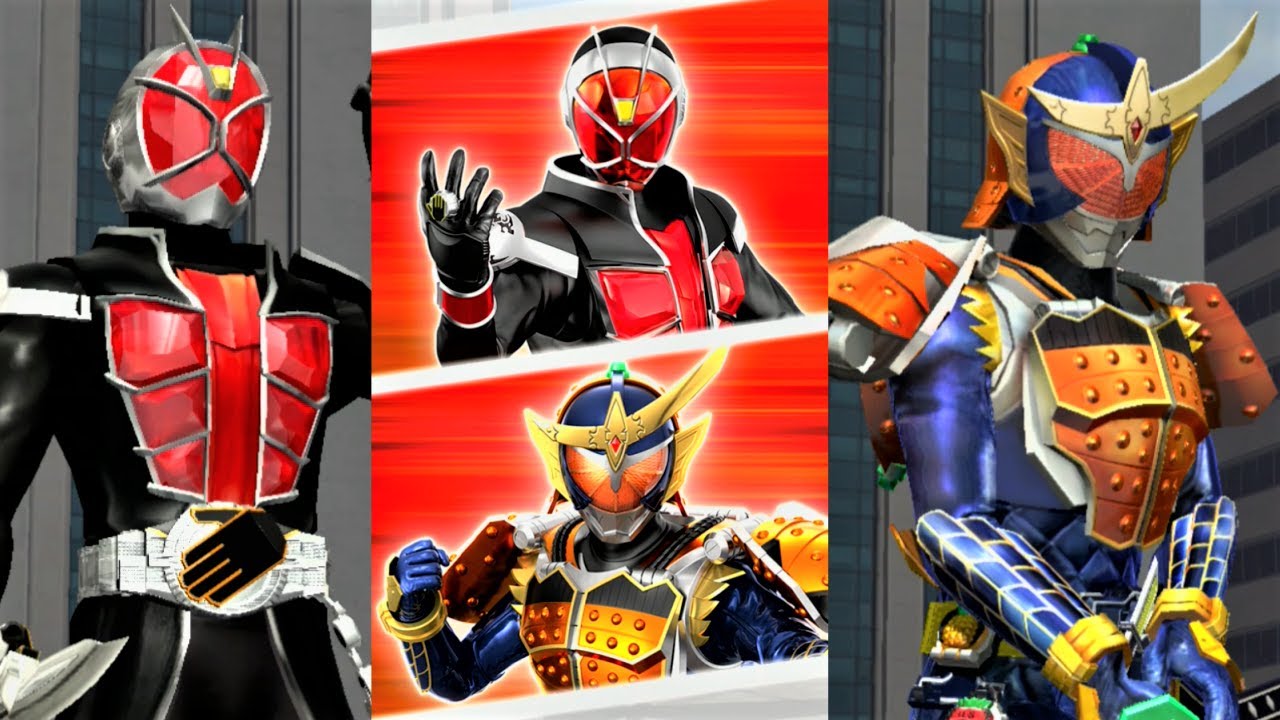 ガンバライジング】仮面ライダーウィザード 鎧武 必殺技演出