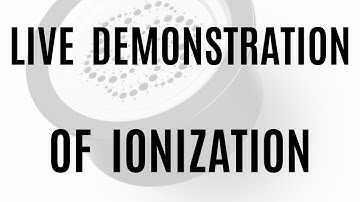 Negative Ion Generation. Air Ionisation. Live demonstration of an ionisation. Bipolar Ioniser