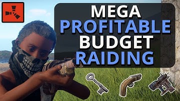 EOKA And KEY Raiding For MEGA PROFIT!!! Rust Solo Survival Gameplay