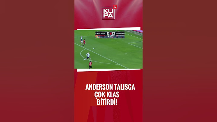 Anderson Talisca çok klas bitirdi! | Gaziantep FK - Fenerbahçe | Ziraat Türkiye Kupası
