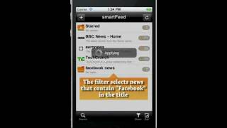 Smart Filters.Smart Feed Reader screenshot 1