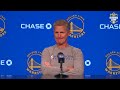 Steve Kerr Recaps Day One of Warriors Training Camp