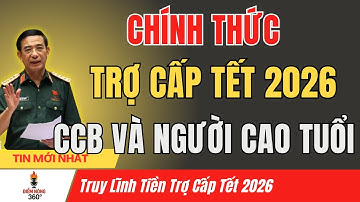 CHÍNH THỨC: Truy Lĩnh Trợ Cấp Tết 2026 Sáu Cho Người Cao Tuổi, Nhận Gộp Năm Tháng Một Lần