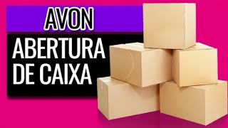 abertura de caixa Avon campanha 18/22