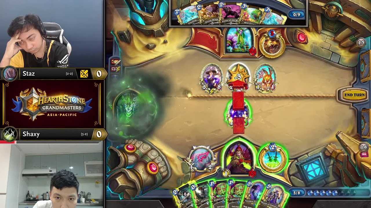 Shaxy Staz vs Shaxy - Division B - Hearthstone Grandmasters Asia-Pacific 2020 ...