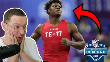 Rugby Player Reacts to DARNELL WASHINGTON 2023 NFL Scouting Combine Full Workout Highlights