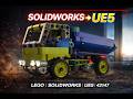 From SolidWorks to Unreal Engine 5  LEGO Dump Truck 42147