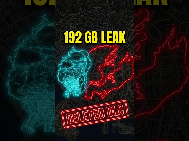 GTA Leak : Liberty City Map DEUTLICH größer für GTA 5  #gta #gta5 #gtaleak