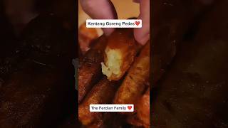 Cemilan Sore Kentang Goreng Crispy Pedas!! #shorts #recipe