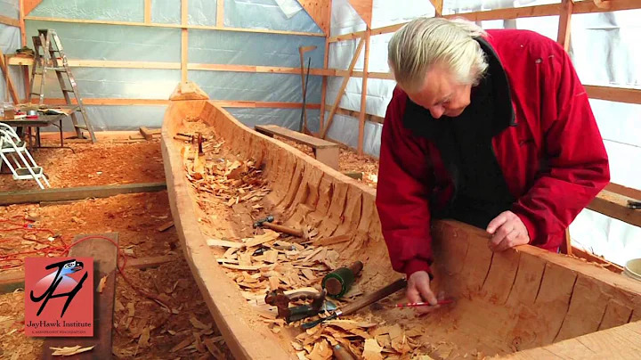 7-Hollowing Out the Canoe - NW Coast Indian Canoe Project