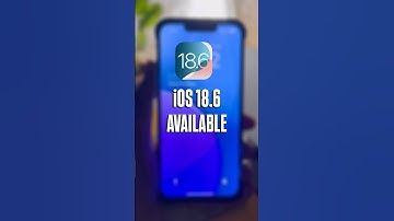 iOS 18.6 Update Released #ios186 #iphoneupdate #ios26features #short #ios26beta #ios26