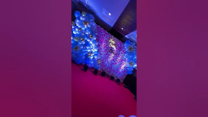 Balloons decoration #birthday #party #pune #events #decoration #youtube #youtubepublic #bestrate