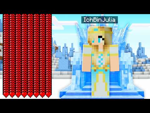 Vida de PRINCESA DO GELO no Minecraft!
