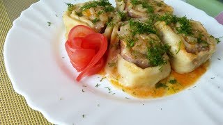 Самые простые и вкусные ленивые пельмени