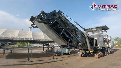 Review máy cào bóc Wirtgen W195 mới 100% | Vịnh Máy Công Trình