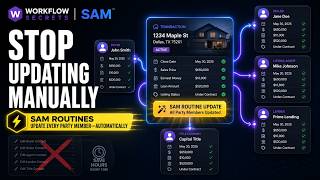 Automate Party Member Updates With SAM Routines | Save Manual CRM Work
