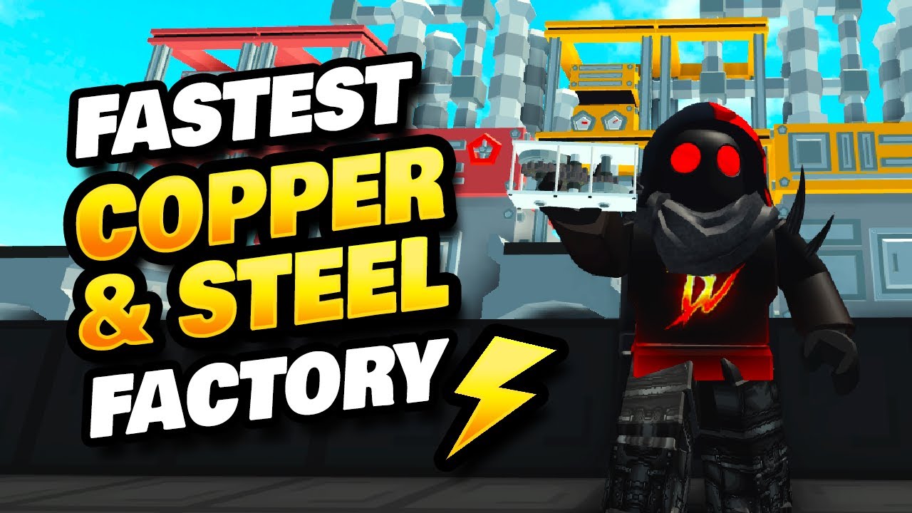 Fastest Way To Make Copper Steel Press Items In Roblox Islands Youtube - cambiar rixty cars por robux