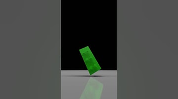 Blender Rigid Body Simulation #blender #3d #blendertutorial #rigidbody #3dsmax #maya #animation #vfx