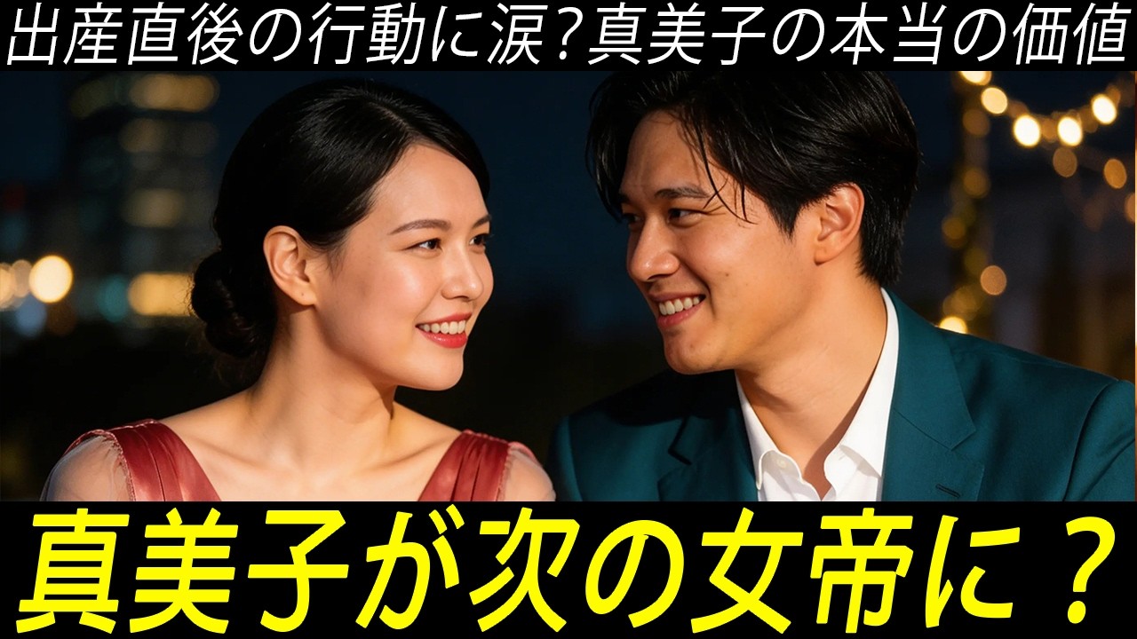 出産直後の感動行動｜真美子の人間力が全米を魅了