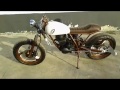 Honda cg 125   cafe racer custom  wwwmotokustomsbg