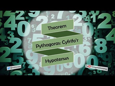 [178 Rh/C] Theorem Pythagoras: Cyfrifo&rsquo;r Hypotenws