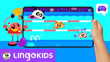 SWIMMING RACE GAME 🏊🏽🏆  Learning Numbers #Games | Lingokids Games