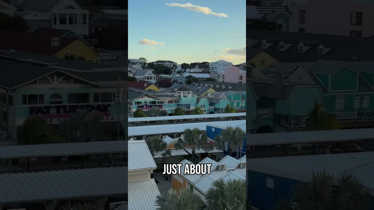 Nassau Sunset: Amazing Views When It's Time To Leave! #shorts