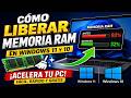 Cómo LIBERAR MEMORIA RAM PC Windows 11 y 10 🚀 Acelera tu PC Fácil y Rápido 💻