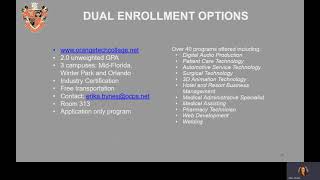 Winter Park High School 21-22 Registration information