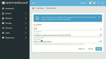 OMV6 - File Browser plugin