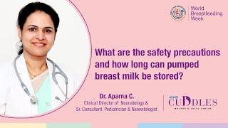 How to store pumped breast milk and use it for Infants | KIMS Cuddles, Kondapur